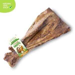 Hueso natural y deshidratado paleta de res premios para perros