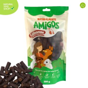 cabanos de carne deshidratados snacks premios naturales y saludables para perros
