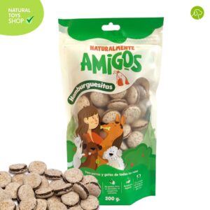 hamburguesitas de proteína y fibra snacks premios naturales y saludables para perros
