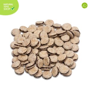 hamburguesitas de proteína y fibra snacks premios naturales y saludables para perros