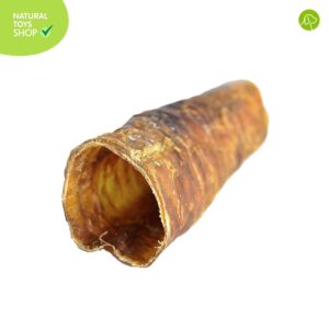 Traquea de res deshidratadas juguete natural para mascotas, snacks premios naturales, orgánicos y saludables para perros