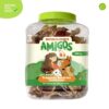 Traqueas de res en recortes deshidratadas juguete natural para mascotas, snacks premios naturales, orgánicos y saludables para perros